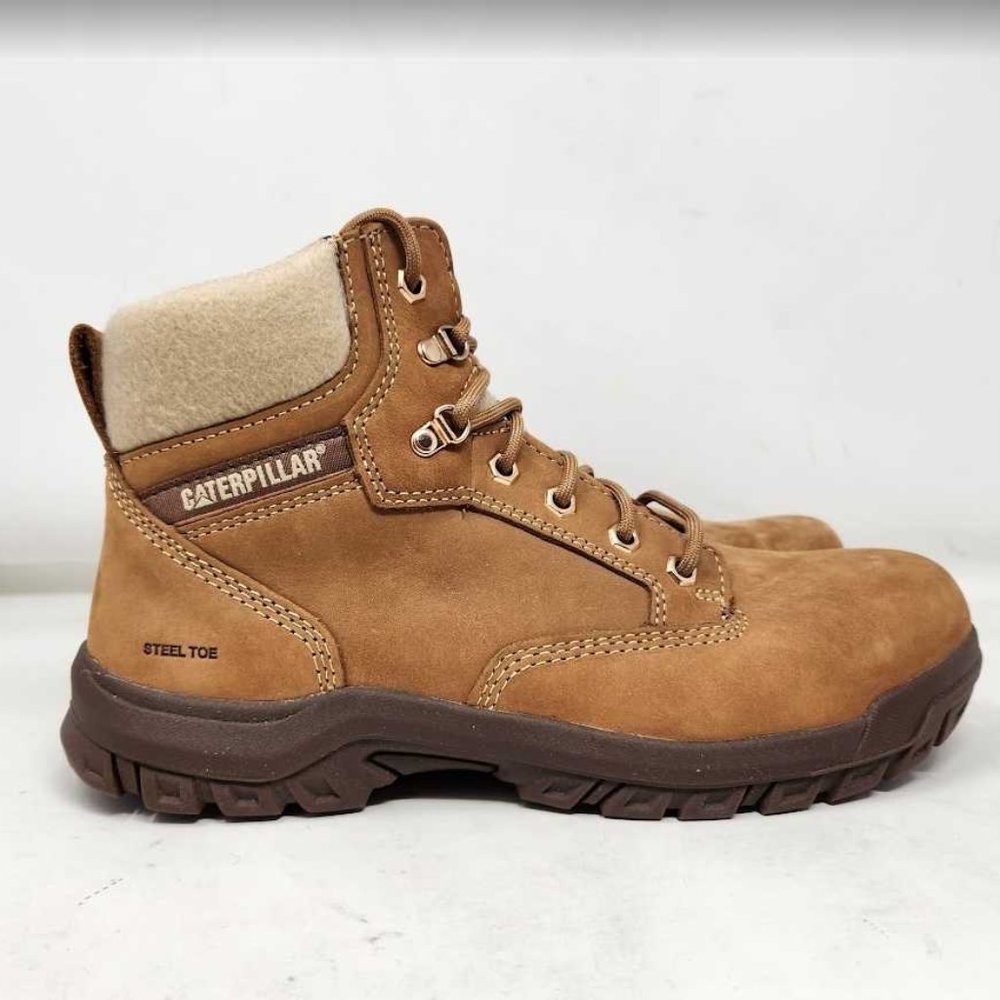 Women's 9.5W Cat Tess St. construction work boots Caterpillar 9.5 Wide P91009